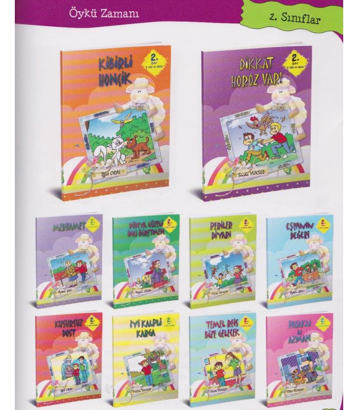 2. Sınıf Öykü Salıncağı Serisi (10 Kitap Set) 2. Sınıf Öykü Salıncağı Serisi (10 Kitap Set)