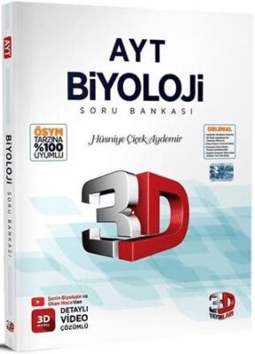 3D Yayınları AYT Biyoloji Soru Bankası 3D Yayınları AYT Biyoloji Soru Bankası
