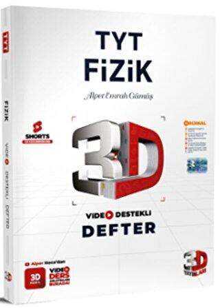 3D Yayınları TYT Fizik Video Destekli Defter 3D Yayınları TYT Fizik Video Destekli Defter