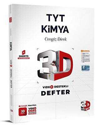3D Yayınları TYT Kimya Video Destekli Defter 3D Yayınları TYT Kimya Video Destekli Defter