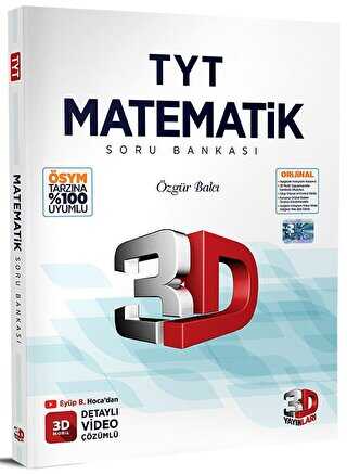 3D Yayınları TYT Matematik Soru Bankası 3D Yayınları TYT Matematik Soru Bankası