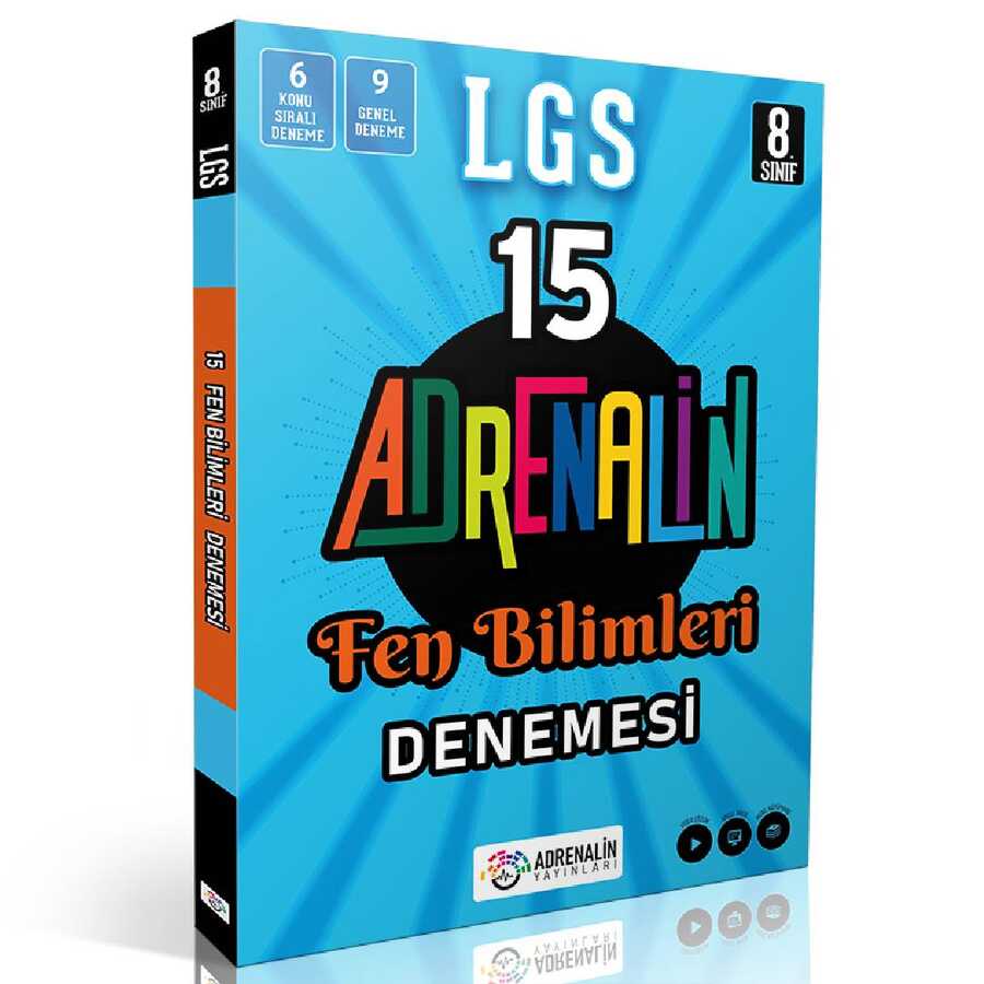 Adrenalin Yay. 8. Sınıf Fen Bilimleri 15'li Branş Denemesi