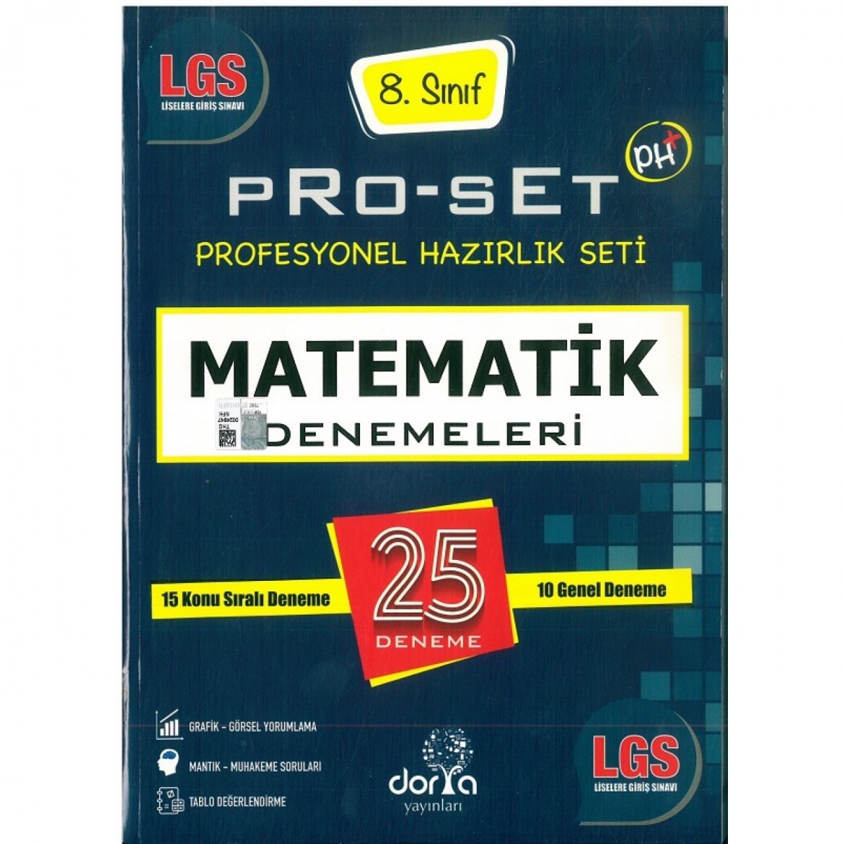 8. Sınıf Matematik Pro-set 25li Deneme Dorya Yayınları 8. Sınıf Matematik Pro-set 25li Deneme Dorya Yayınları