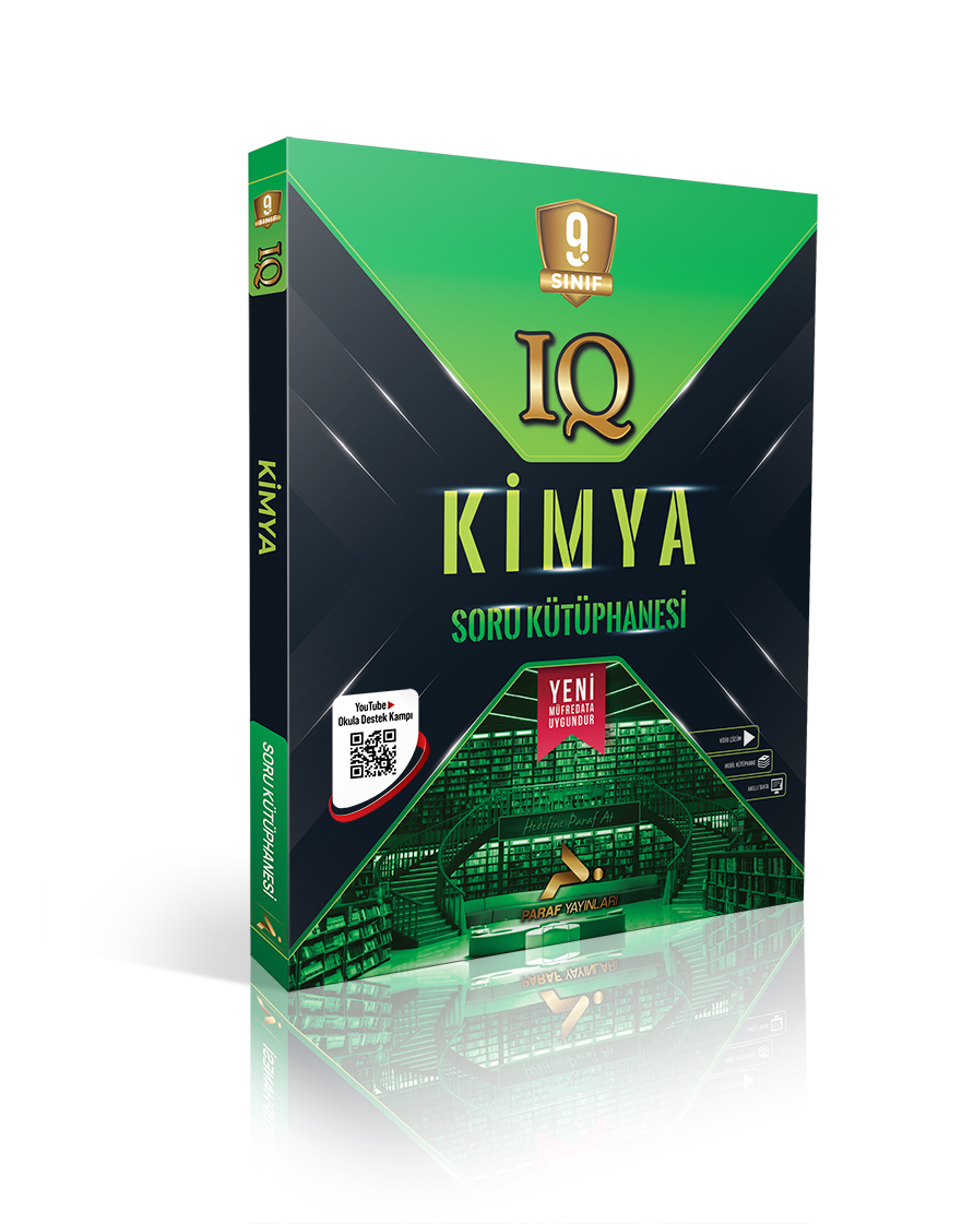 Paraf Yayınları 9. Sınıf IQ Kimya Soru Kütüphanesi