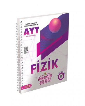 Ayt Fizik Öğrencim Defteri Murat Yayınları Ayt Fizik Öğrencim Defteri Murat Yayınları