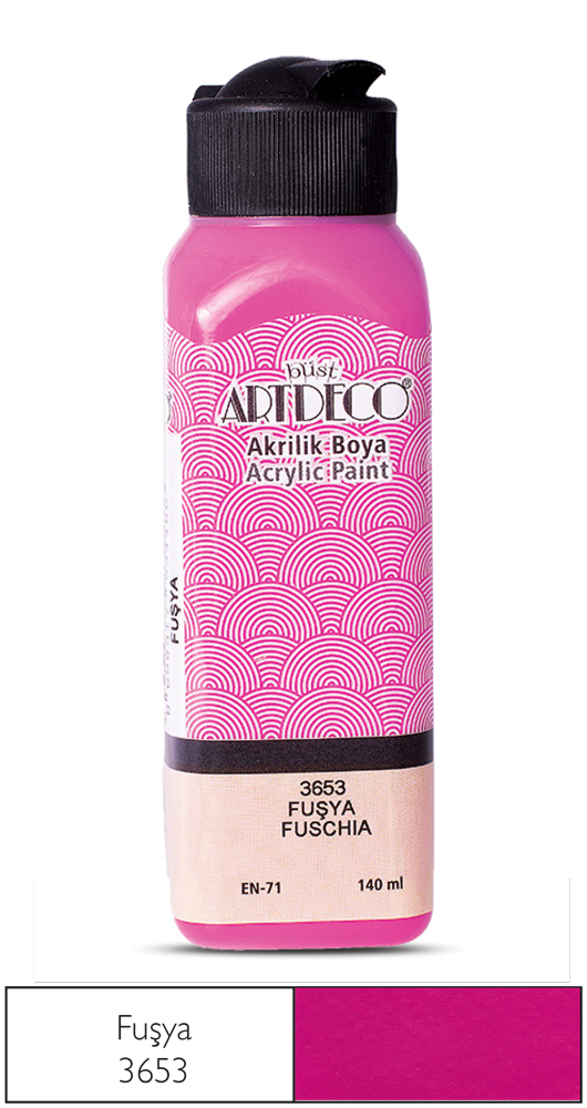 Artdeco Akrilik Boya 140 Ml Fuşya