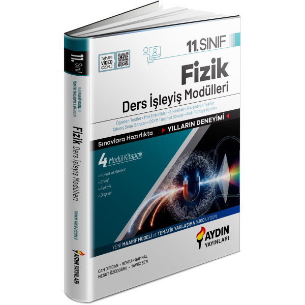 Aydın 11. Sınıf Fizik Ders İşleyiş Modülleri (Maarif Model) Aydın 11. Sınıf Fizik Ders İşleyiş Modülleri (Maarif Model)