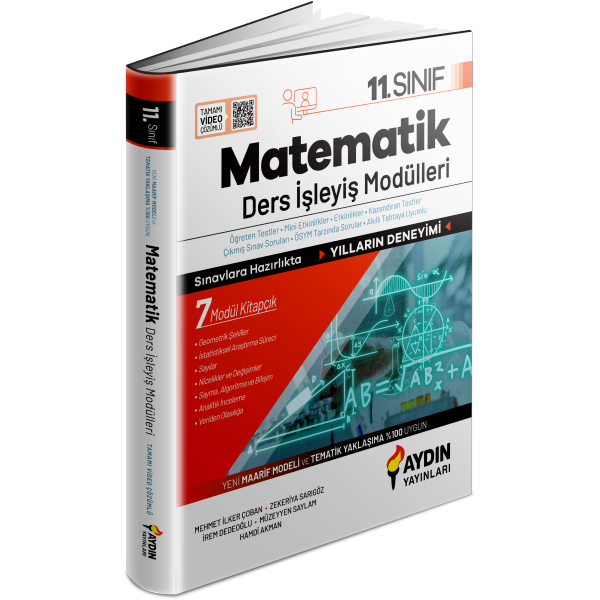 Aydın 11. Sınıf Matematik Ders İşleyiş Modülleri (Maarif Model) Aydın 11. Sınıf Matematik Ders İşleyiş Modülleri (Maarif Model)