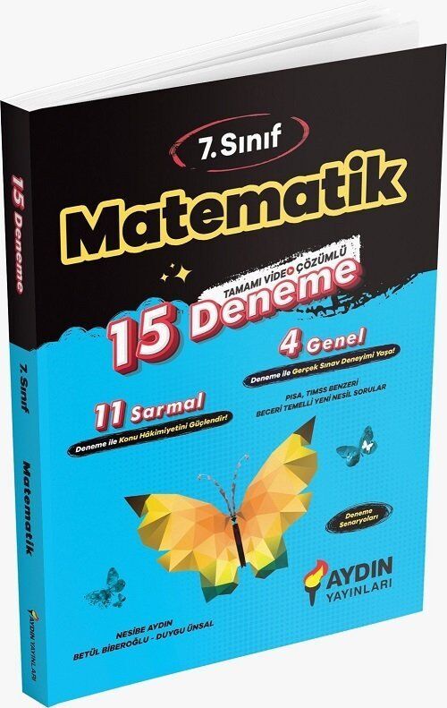 Aydın 7. Sınıf Matematik 15 Deneme Aydın 7. Sınıf Matematik 15 Deneme