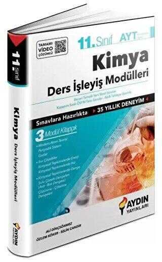 Aydın Yayınları   11. Sınıf Aydın Kimya Ders İşleyiş Modülleri Aydın Yayınları   11. Sınıf Aydın Kimya Ders İşleyiş Modülleri