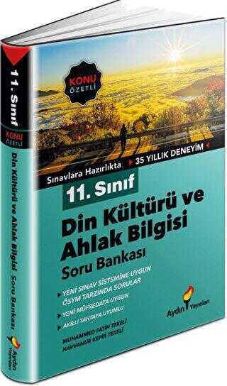 Aydın Yayınları   11. Sınıf Din Kültürü Ve Ahlak Bilgisi Konu Özetli Soru Bankası Aydın Yayınları   11. Sınıf Din Kültürü Ve Ahlak Bilgisi Konu Özetli Soru Bankası