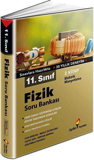 Aydın Yayınları   11. Sınıf Fizik Soru Bankası Elektrik Manyetizma