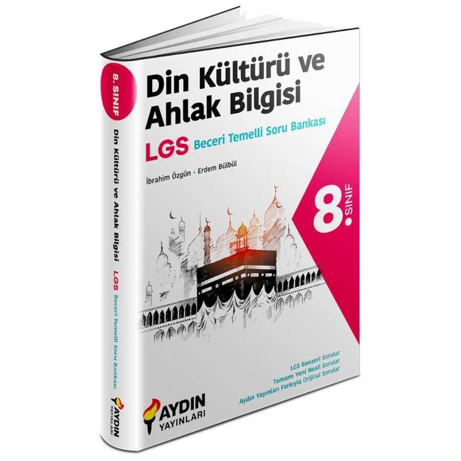 Aydın Yayınları 8. Sınıf Din Kültürü Ve Ahlak Bilgisi Beceri Temelli Soru Bankası