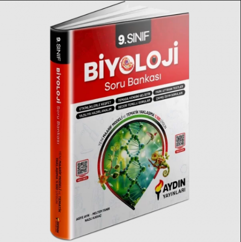 Aydın Yayınları 9. Sınıf Biyoloji Soru Bankası