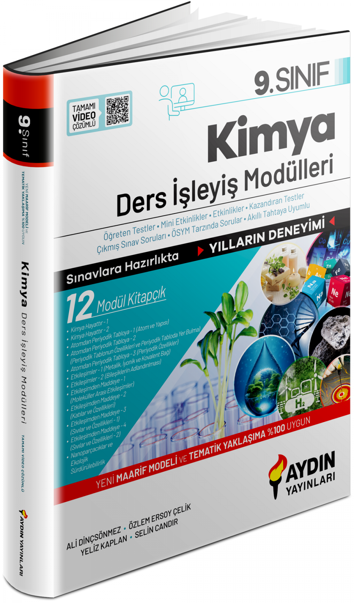 Aydın Yayınları 9. Sınıf Kimya Ders İşleyiş Modülleri Yeni