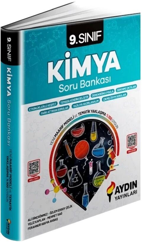 Aydın Yayınları 9. Sınıf Kimya soru Kitabı Aydın Yayınları 9. Sınıf Kimya soru Kitabı