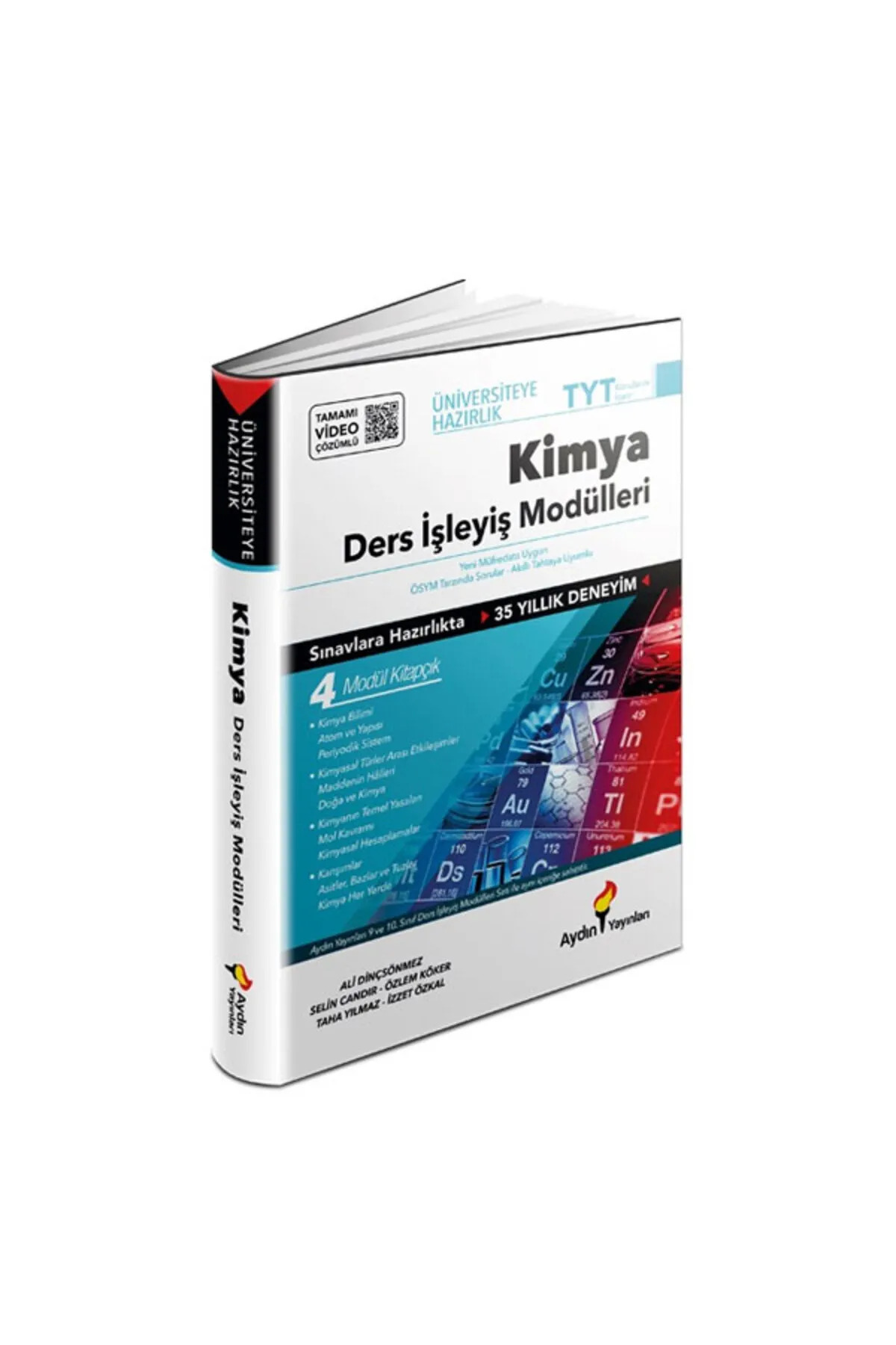Aydın Yayınları Aydın Yks Tyt Kimya Ders Işleyiş Modülleri