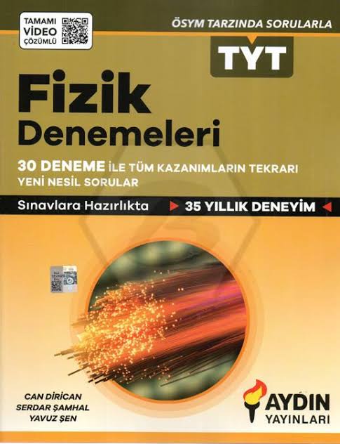 Aydın Yayınları   Tyt Fizik 30 Deneme