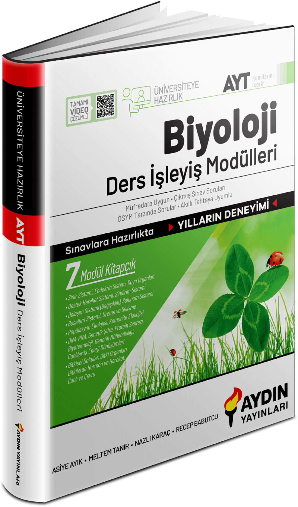 Aydın Yayınları Üniversiteye Hazırlık AYT Biyoloji Ders İşleyiş Modülleri Aydın Yayınları Üniversiteye Hazırlık AYT Biyoloji Ders İşleyiş Modülleri
