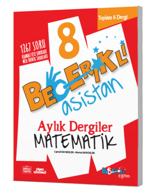 Becerikli Asistan 8. Sınıf Matematik Aylık Dergiler Seti Becerikli Asistan 8. Sınıf Matematik Aylık Dergiler Seti
