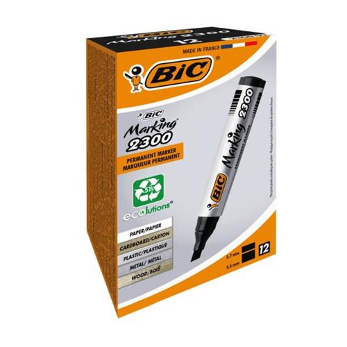 Bic Siyah Silinmez Kesik Uclu Koli Kalemi 12 Li Set Bic Siyah Silinmez Kesik Uclu Koli Kalemi 12 Li Set