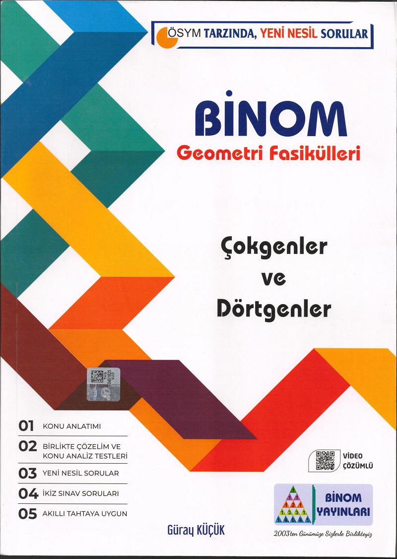 Binom Yayınları Çokgenler ve Dörtgenler Binom Yayınları Çokgenler ve Dörtgenler