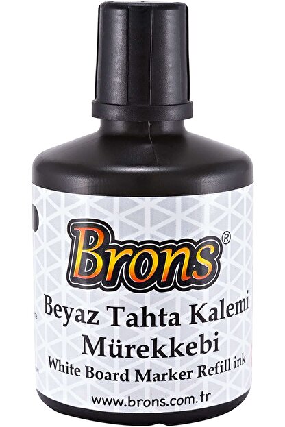Brons Tahta Kalemi Mürekkebi Siyah 100 Cc