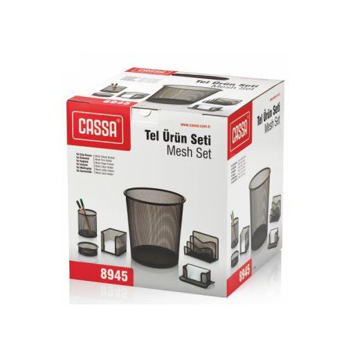 Cassa File Ürün Seti - Siyah Cassa File Ürün Seti - Siyah