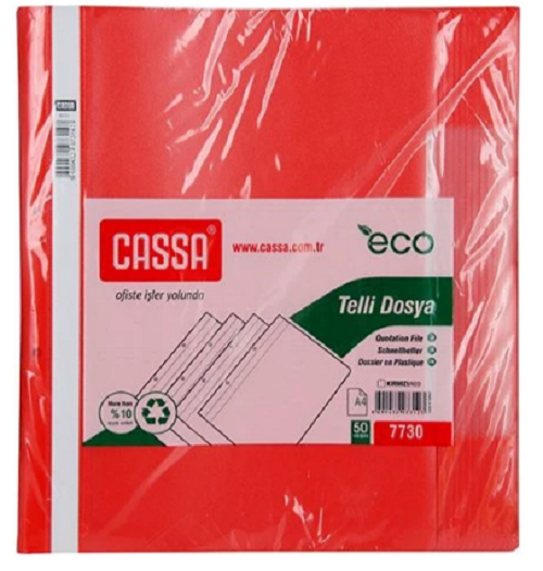 Cassa Telli Dosya 10 Adet Cassa Telli Dosya 10 Adet