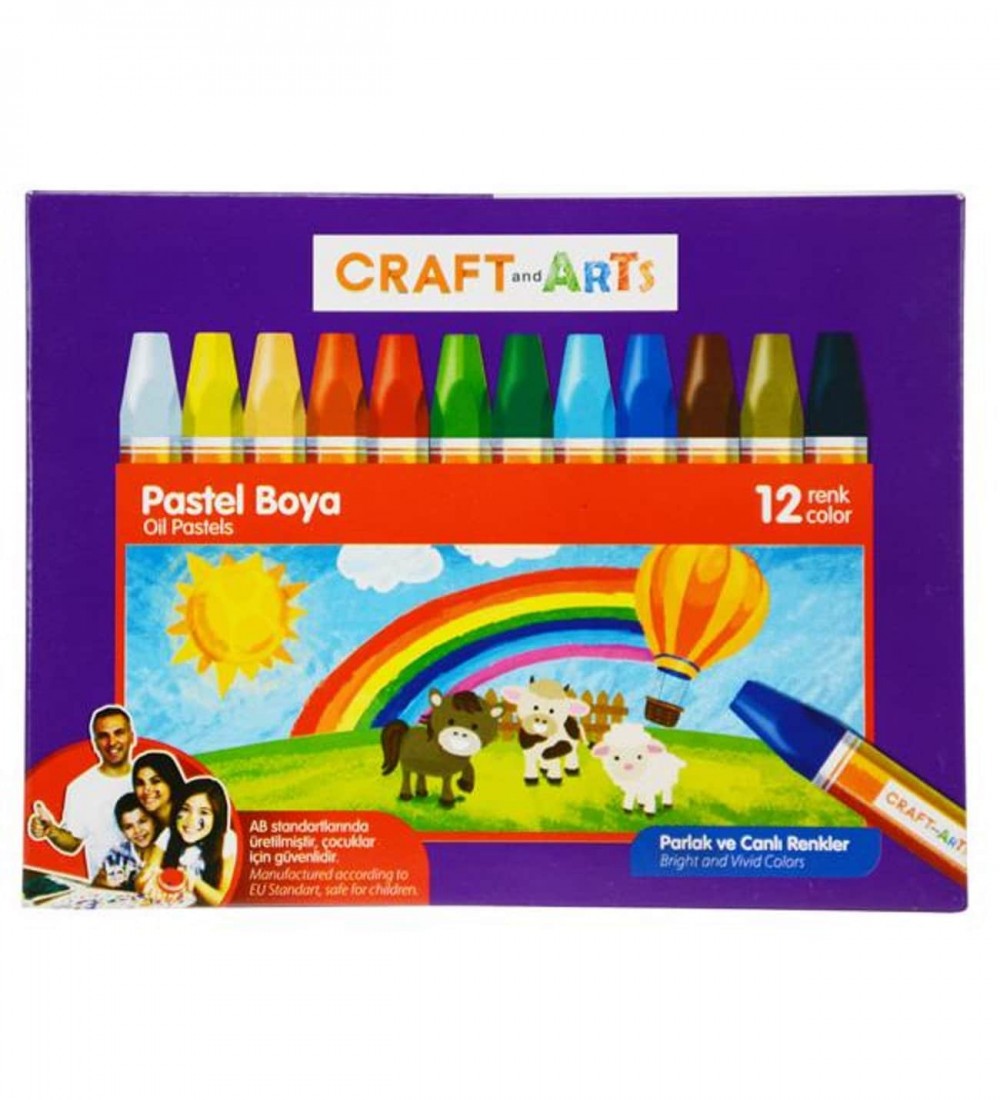 Craft 12'li Pastel Boya Craft 12'li Pastel Boya