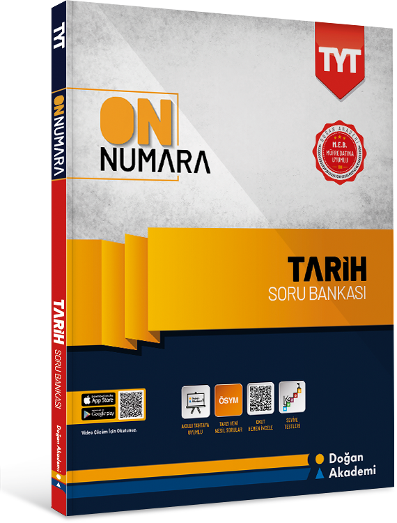 Doğan Akademi Yayınları Tyt On Numara Tarih Soru Bankası