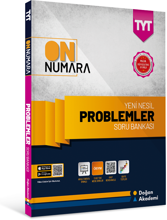 Doğan Akademi Yayınları Tyt On Numara Yeni Nesil Problemler Soru