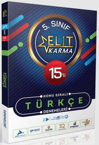 Elit Karma 5. Sınıf 15`li Konu Sıralı Türkçe Denemeleri Elit Karma 5. Sınıf 15`li Konu Sıralı Türkçe Denemeleri