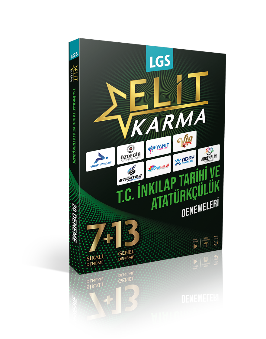 Elit Karma Lgs T.c. İnkılap Tarihi Ve Atatürkçülük Denemeleri