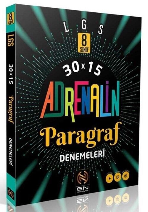 En Yayınları 8. Sınıf Lgs Paragraf Adrenalin 30 X 15 Denemeleri