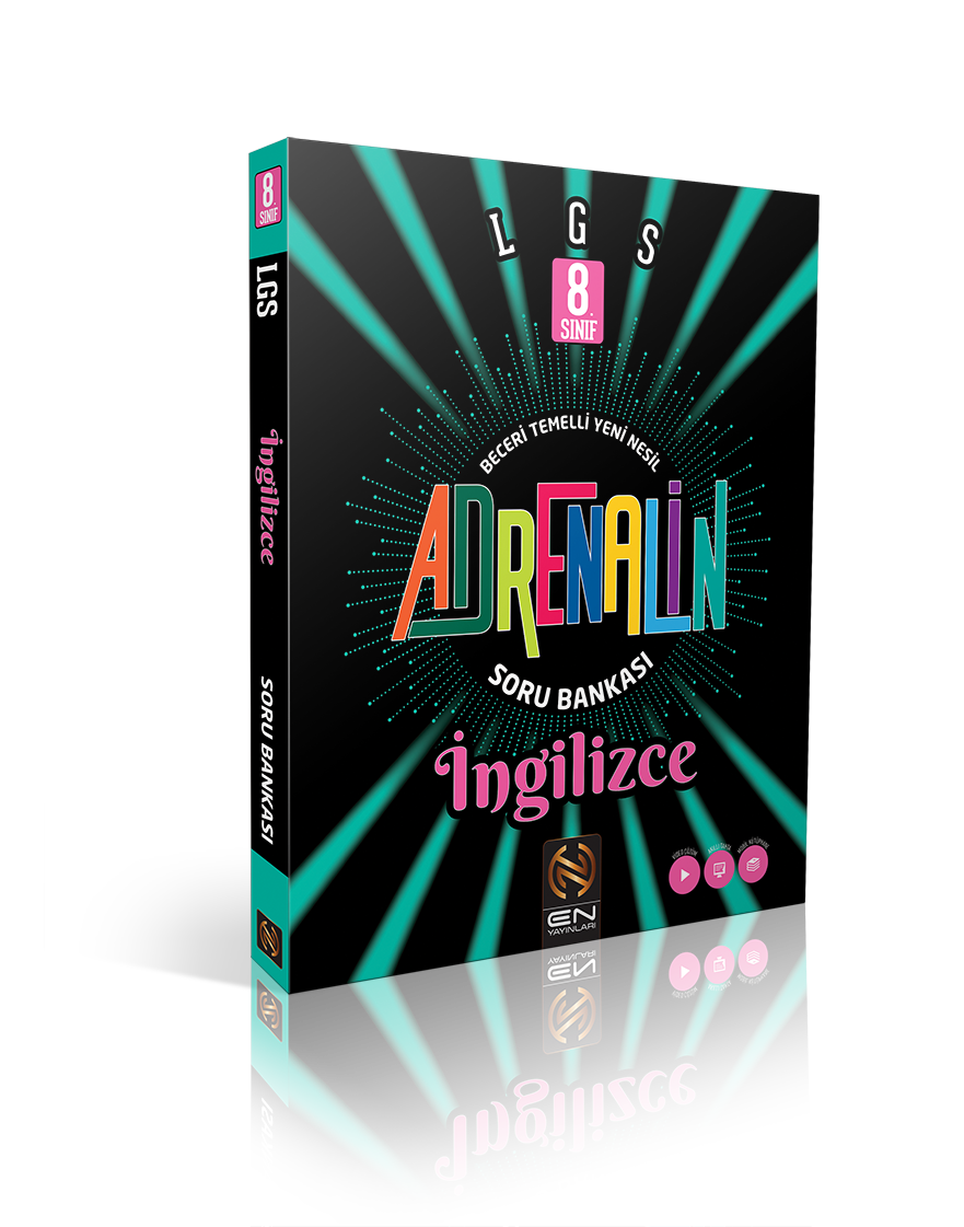 En Yayınları 8.sınıf Adrenalin İngilizce Soru Bankası