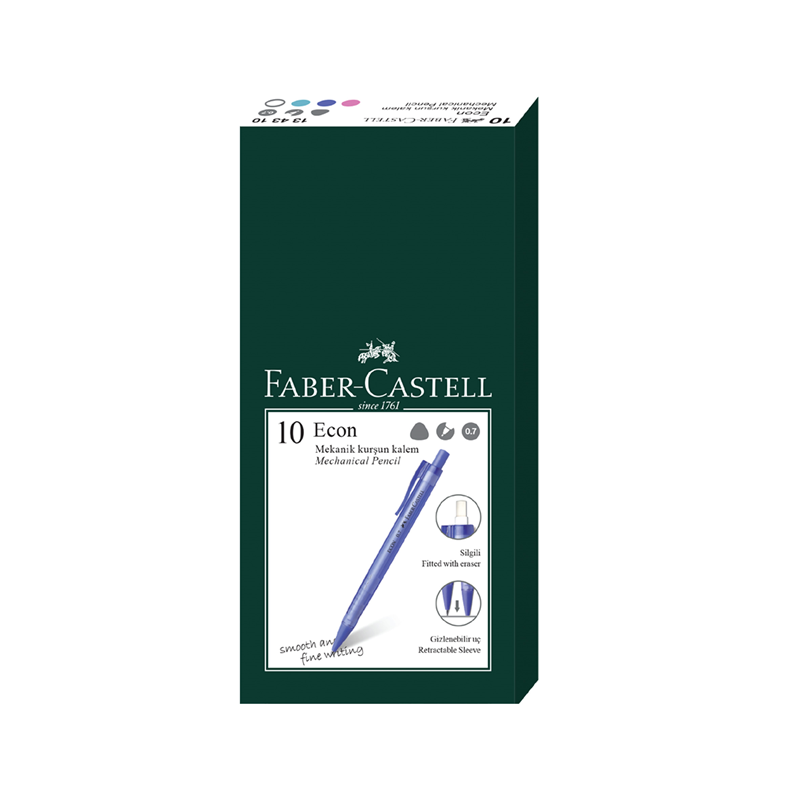Faber Castel Econ 1343 Versatil 0.7mm,10lu Faber Castel Econ 1343 Versatil 0.7mm,10lu
