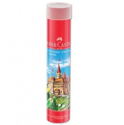 Faber Castell 12'li Kuru Boya Kalemi