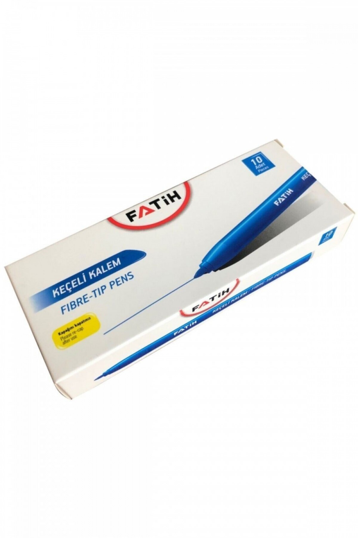 Fatih Ofis Tipi Mavi Keçeli Kalem 10 Adet Fatih Ofis Tipi Mavi Keçeli Kalem 10 Adet
