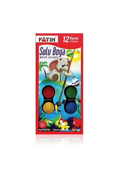 Fatih Sulu Boya 12 Renk Fatih Sulu Boya 12 Renk