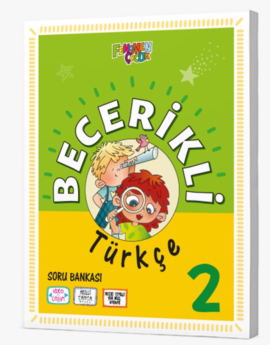 Fenomen 2.Sınıf Becerikli Çocuk Türkçe Soru Bankası Fenomen 2.Sınıf Becerikli Çocuk Türkçe Soru Bankası