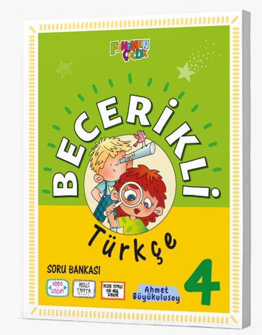 Fenomen 4.sınıf Becerikli Çocuk Türkçe Soru Bankası Fenomen 4.sınıf Becerikli Çocuk Türkçe Soru Bankası
