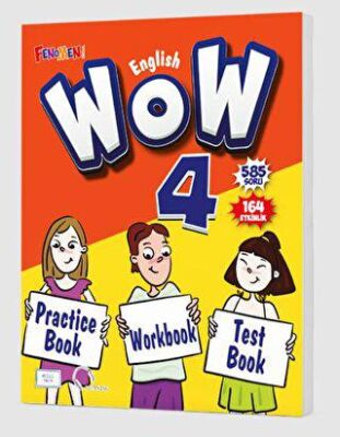 Fenomen WOW English 4 Practice Book + Workbook + Test Book Fenomen WOW English 4 Practice Book + Workbook + Test Book