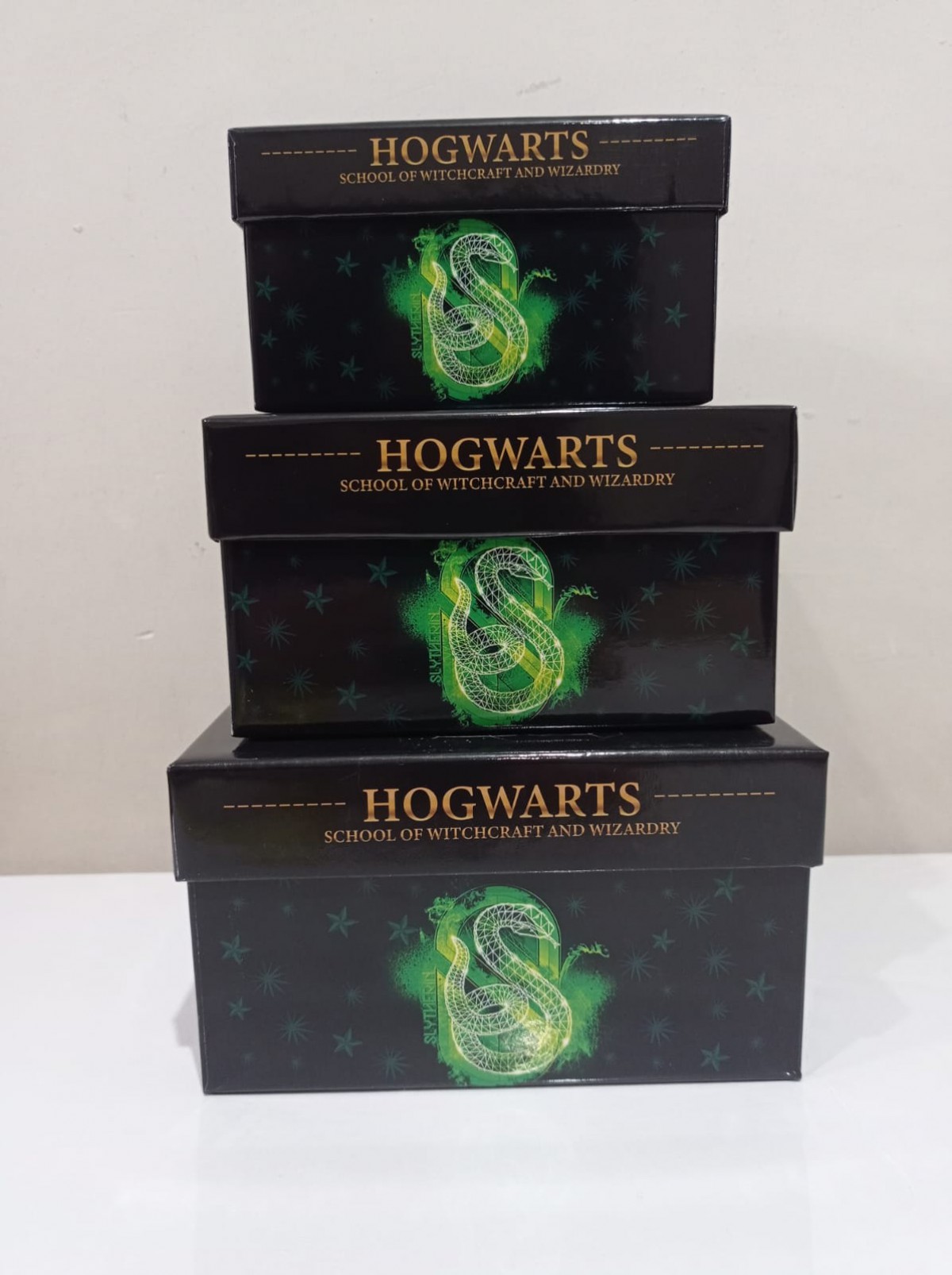 Gifi Harry Potter 3'lü Takım Kare Kutu Gifi Harry Potter 3'lü Takım Kare Kutu