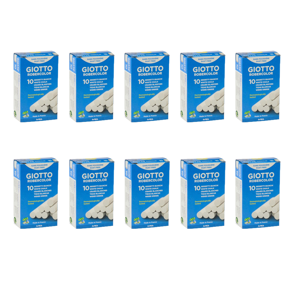 Giotto Tebeşir Beyaz 10'lu Giotto Tebeşir Beyaz 10'lu