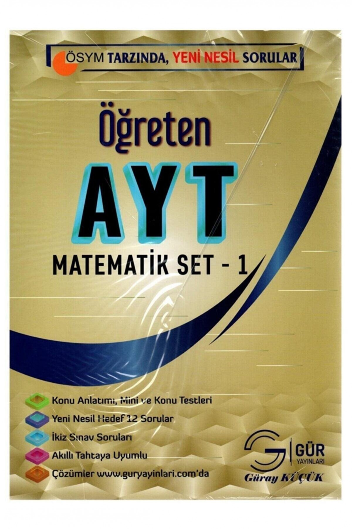 Gür Yayınları Yks Ayt Öğreten Matematik Set 1