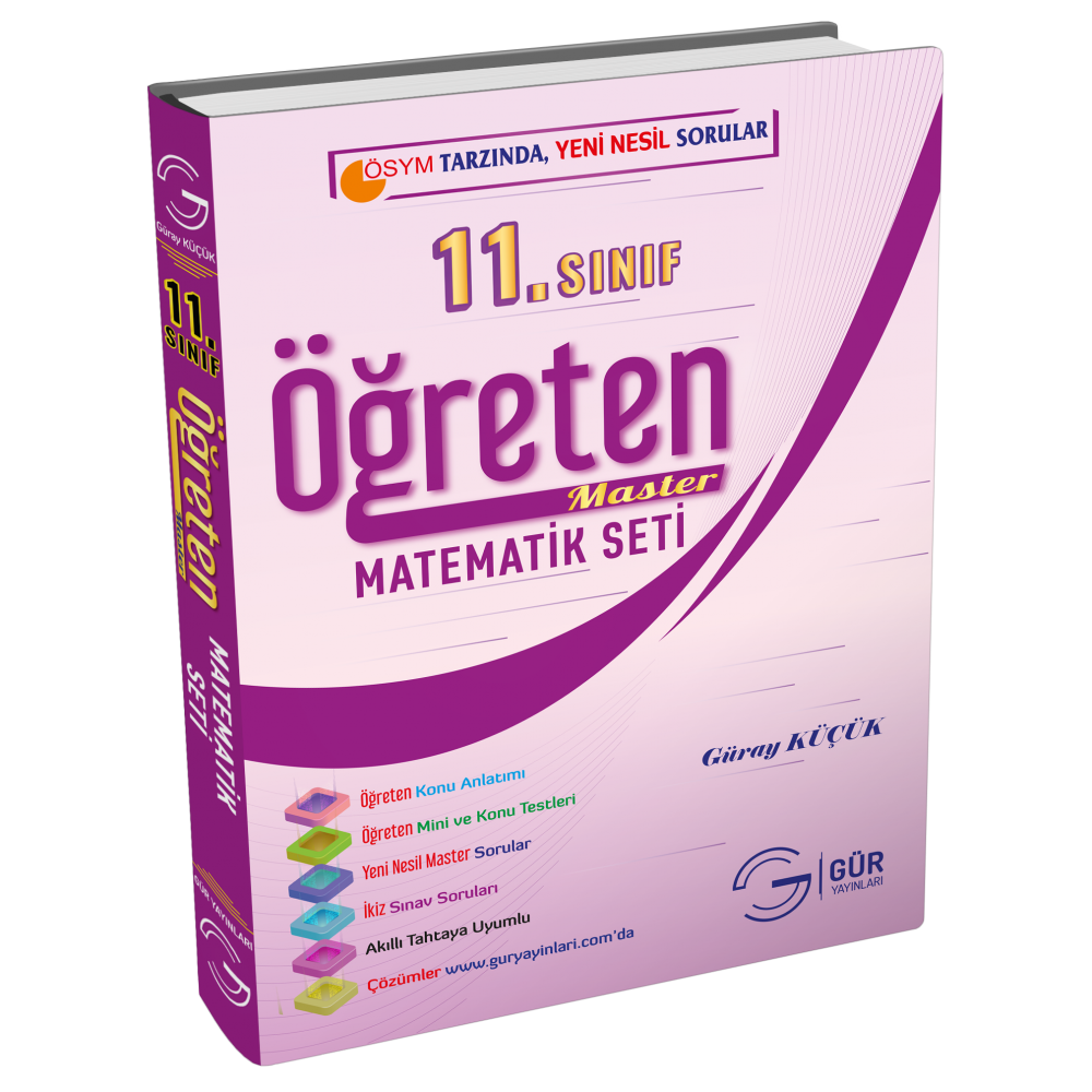 Gür Yayınları 11. Sınıf Öğreten Matamatik Master Seti Gür Yayınları 11. Sınıf Öğreten Matamatik Master Seti