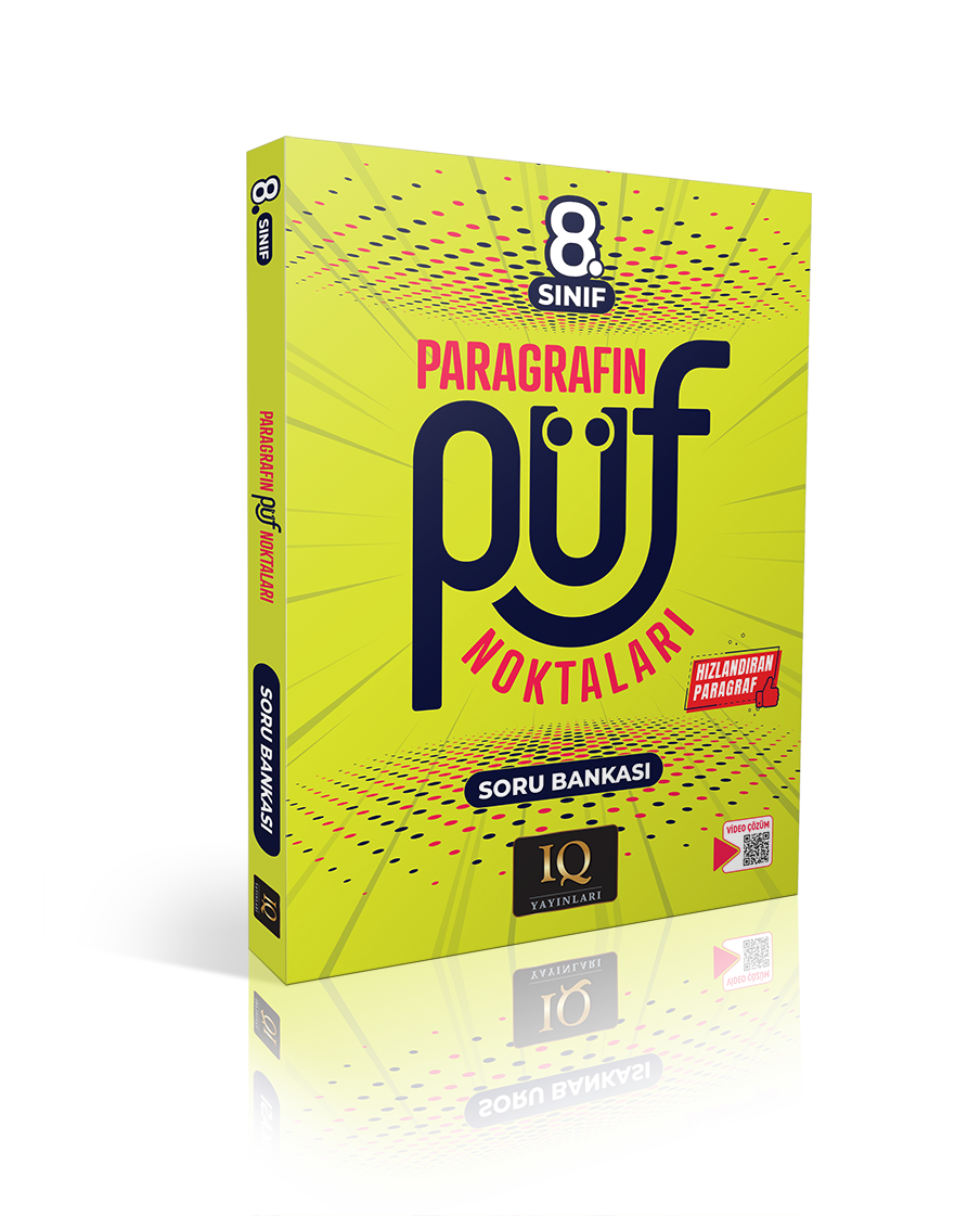 IQ Yayınları 8. Sınıf Paragrafın Püf Noktaları Soru Bankası