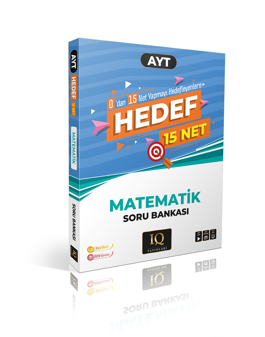 IQ Yayınları AYT Hedef 15 Net Matematik Soru Bankası IQ Yayınları AYT Hedef 15 Net Matematik Soru Bankası
