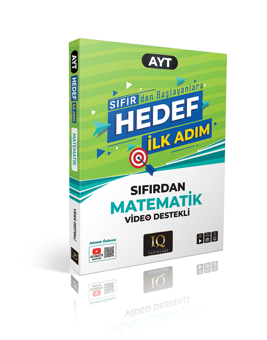 IQ Yayınları AYT Matematik Hedef İlk Adım Soru Bankası
